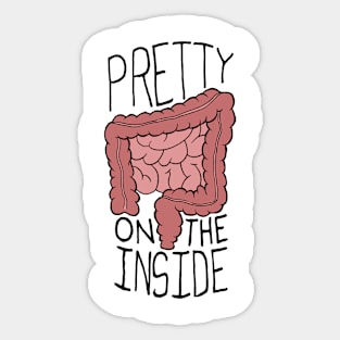 Pretty on the Inside - Intestinal Tract Beauty Sticker